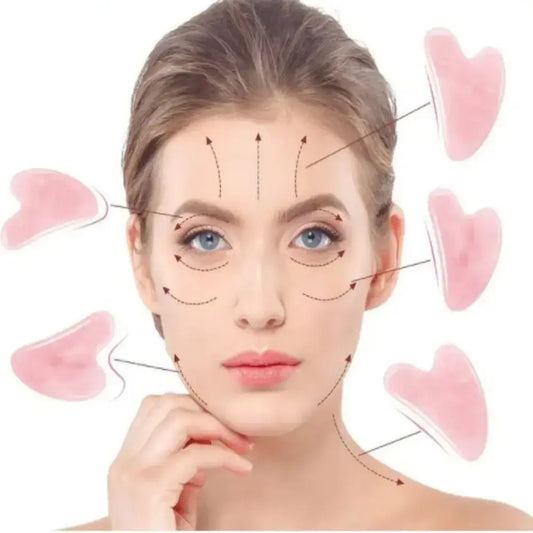 Jade Gua Sha Crystal Face Massage